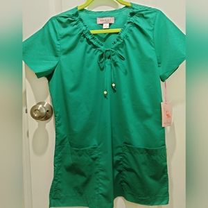 Koi Kathy Peterson Scrub Top